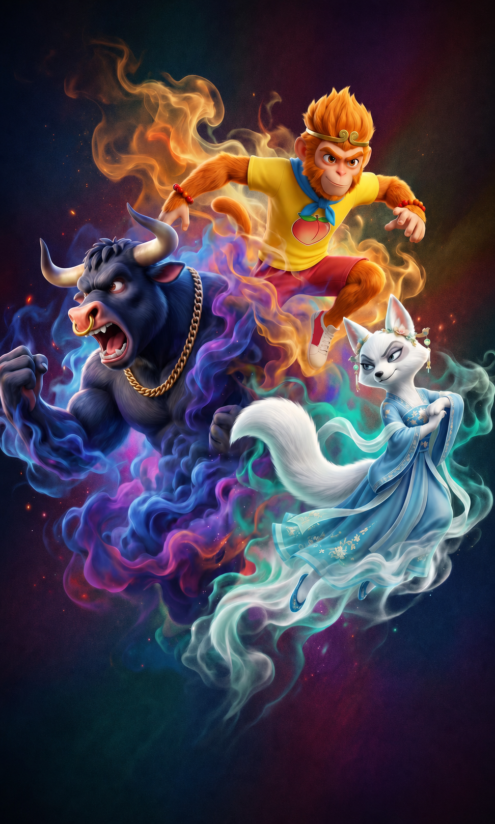 WukXmos — the Wukong-inspired hero of the PrimeXmos IP universe